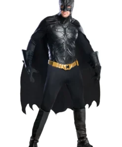 DC Comics Costumes Mens Grand Heritage Dark Knight Batman Costume Cosplay, Halloween Costumes