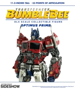 Hot Pop Cultures Store Optimus Prime Collectible Figure By ThreeA Toys DLX Scale - Die-Cast Metal - Bumblebee Movie Transformers