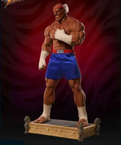 PCS Collectibles Sagat Victory Statue By PCS - Street Fighter