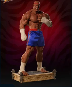 PCS Collectibles Sagat Victory Statue By PCS - Street Fighter