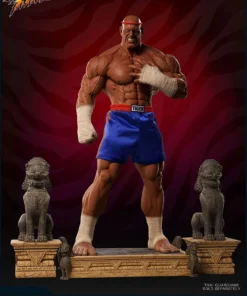 PCS Collectibles Sagat Victory Statue By PCS - Street Fighter
