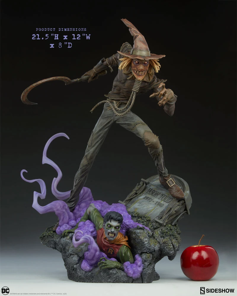 Discount 😍 Scarecrow Premium Format™ Figure By Sideshow Collectibles LIMITED EDITION Batman 🔔 8 Scarecrow Premium Format™ Figure By Sideshow Collectibles LIMITED EDITION Batman
