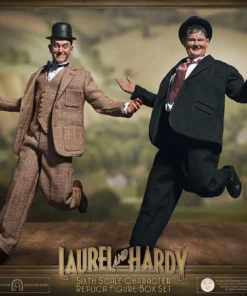 Sixth Scale Collectible Figures Stan Laurel And Oliver Hardy (Classic Suits) Box Set By BIG Chief Studios Replica Sixth Scale Figures