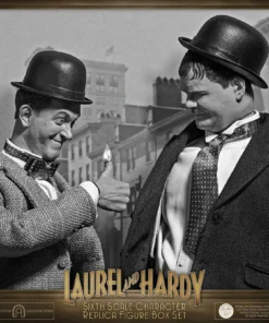 Sixth Scale Collectible Figures Stan Laurel And Oliver Hardy (Classic Suits) Box Set By BIG Chief Studios Replica Sixth Scale Figures