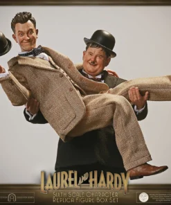 Sixth Scale Collectible Figures Stan Laurel And Oliver Hardy (Classic Suits) Box Set By BIG Chief Studios Replica Sixth Scale Figures