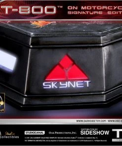 SIDESHOW COLLECTIBLES Terminator T-800 On Motorcycle Statue By DarkSide Collectibles Studio 1:4 Scale - Limited Signature Edition