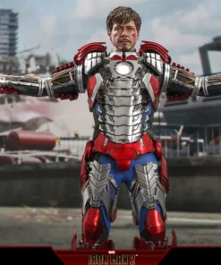 Tony Stark (Mark V Suit Up Version) Deluxe Sixth Scale Figure By Hot Toys Movie Masterpiece Series – Iron Man 2
