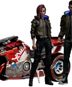 V Male And Female With Yaiba Kusanagi Sixth Scale Figure Set By PureArts Ultimate Bundle Cyberpunk 2077 Sixth Scale Collectible Figures