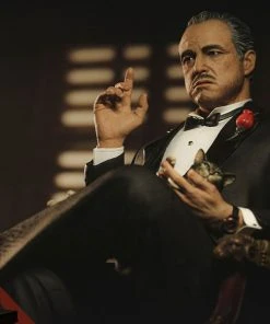 Hot Pop Stars And Celebrity's Vito Andolini Corleone (1972) Statue By Damtoys The Godfather