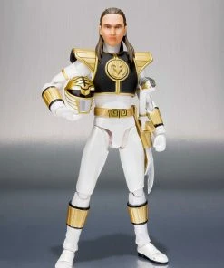 Power Ranger White Ranger S. H. Figuarts Bandai Tamashii Nations Action Figure BANDAI COLLECTIBLES