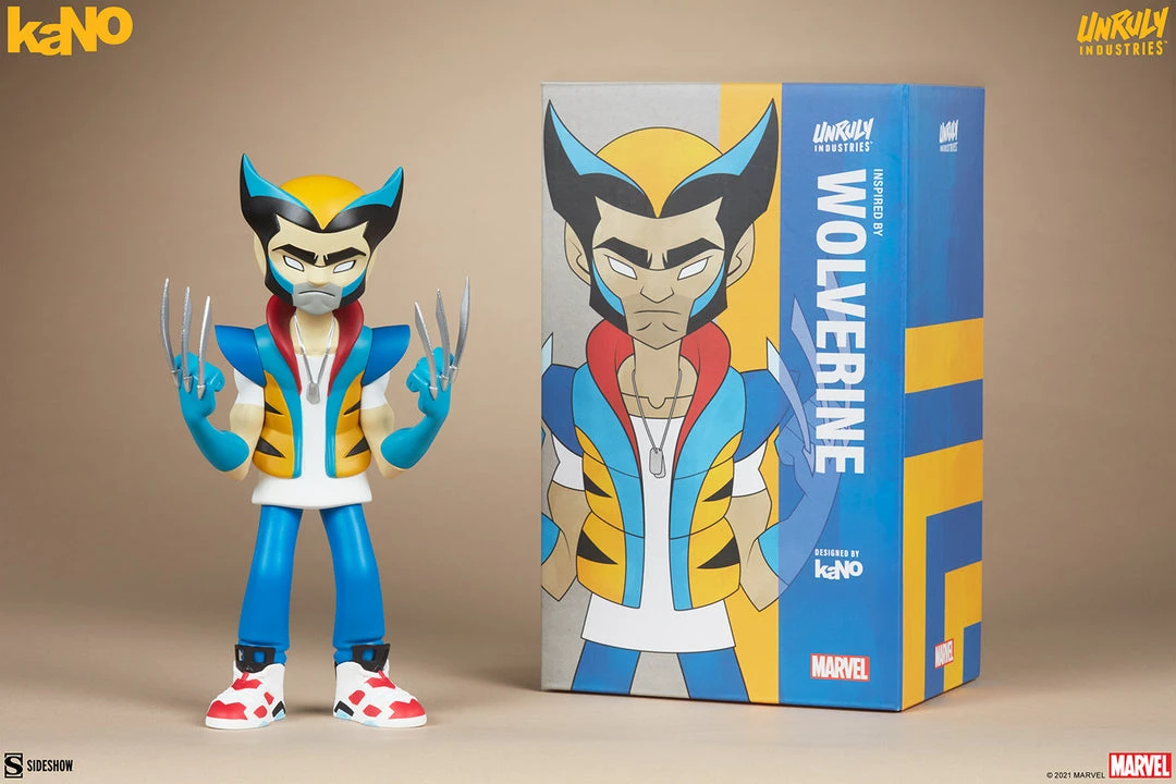 Promo š Wolverine Designer Collectible Toy By Unruly Industries⢠By KaNO X-Men š„ 21 Wolverine Designer Collectible Toy By Unruly Industries⢠By KaNO X-Men