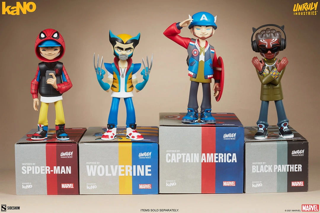 Promo š Wolverine Designer Collectible Toy By Unruly Industries⢠By KaNO X-Men š„ 19 Wolverine Designer Collectible Toy By Unruly Industries⢠By KaNO X-Men