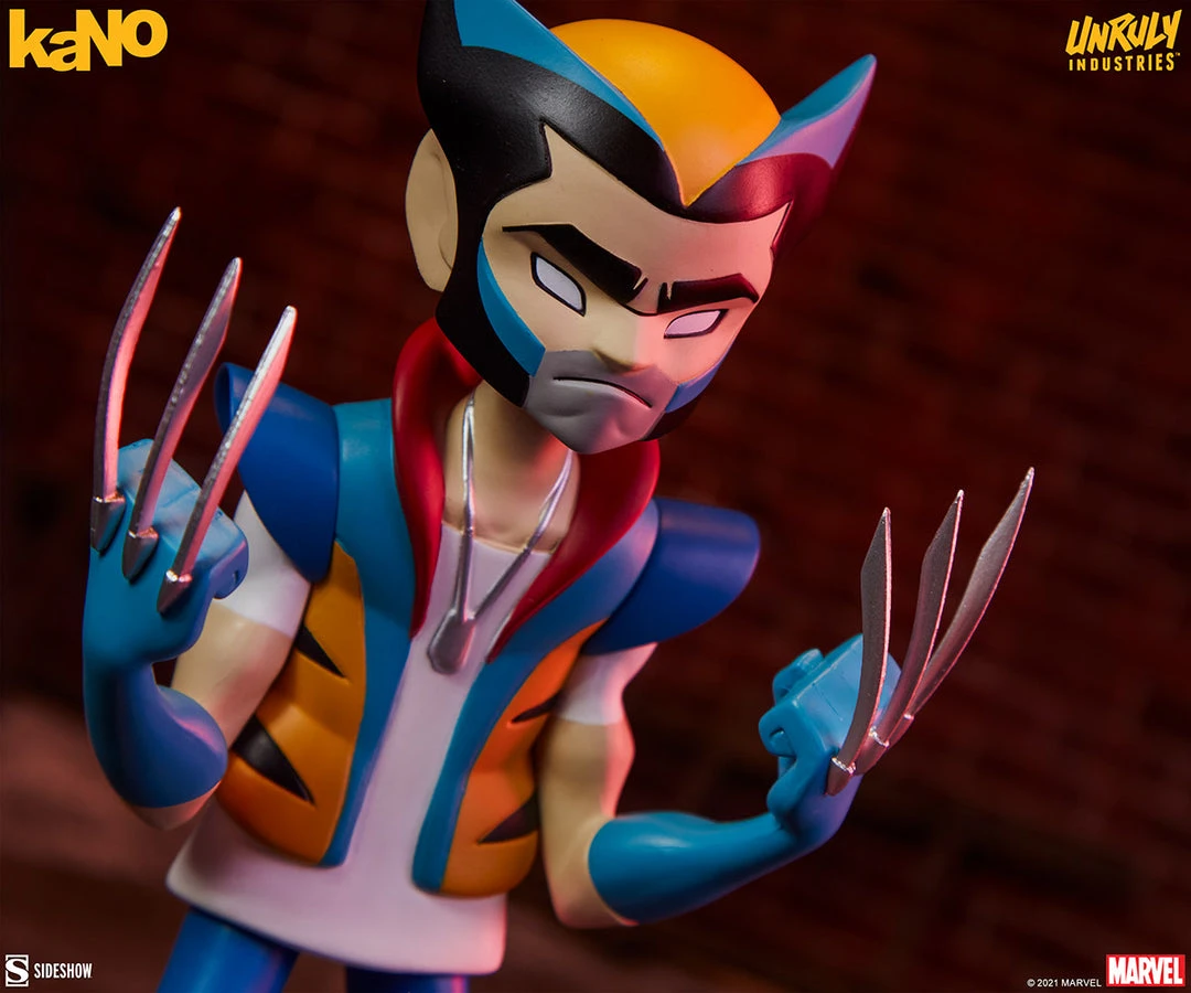 Promo š Wolverine Designer Collectible Toy By Unruly Industries⢠By KaNO X-Men š„ 15 Wolverine Designer Collectible Toy By Unruly Industries⢠By KaNO X-Men
