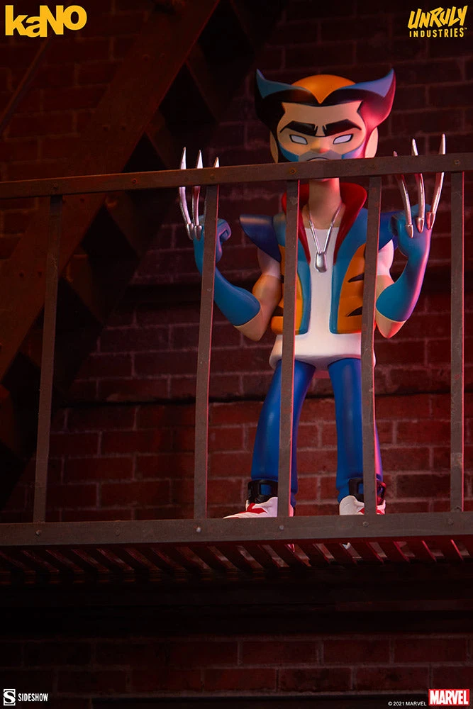 Promo š Wolverine Designer Collectible Toy By Unruly Industries⢠By KaNO X-Men š„ 16 Wolverine Designer Collectible Toy By Unruly Industries⢠By KaNO X-Men