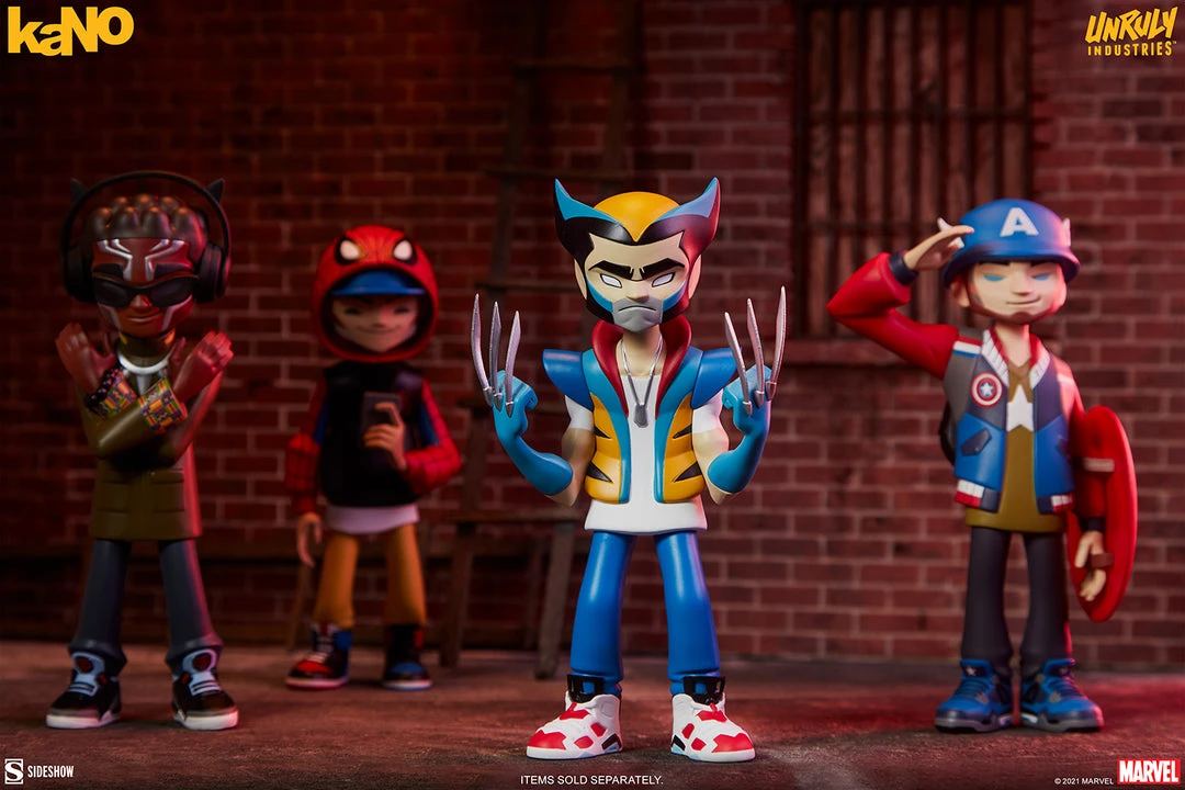 Promo š Wolverine Designer Collectible Toy By Unruly Industries⢠By KaNO X-Men š„ 17 Wolverine Designer Collectible Toy By Unruly Industries⢠By KaNO X-Men