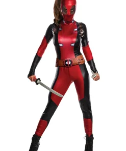 Halloweeencostumes.com Cosplay, Halloween Costumes Ladies Secret Wishes Deadpool Costume Marvel