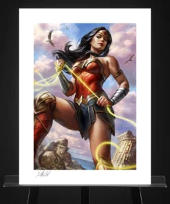 Wonder Woman #755 Fine Art Print By Artist Ian MacDonald. Art Print By Sideshow Collectibles