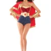 DC Comics Costumes Cosplay, Halloween Costumes Women's Wonderful Babe Costume